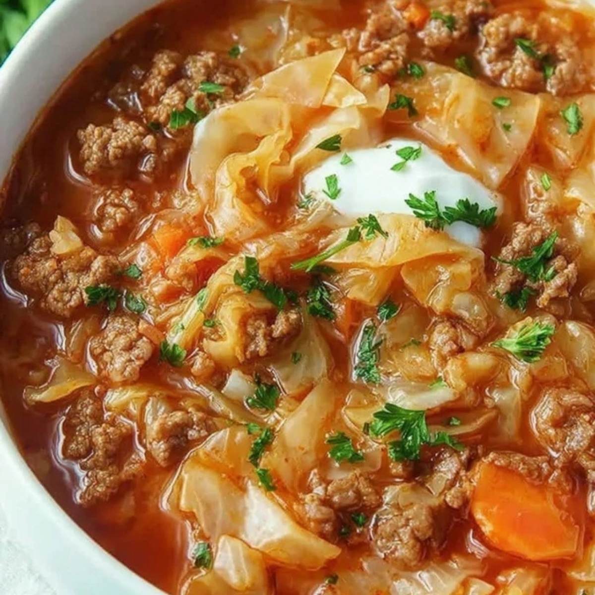 Cabbage Roll Soup