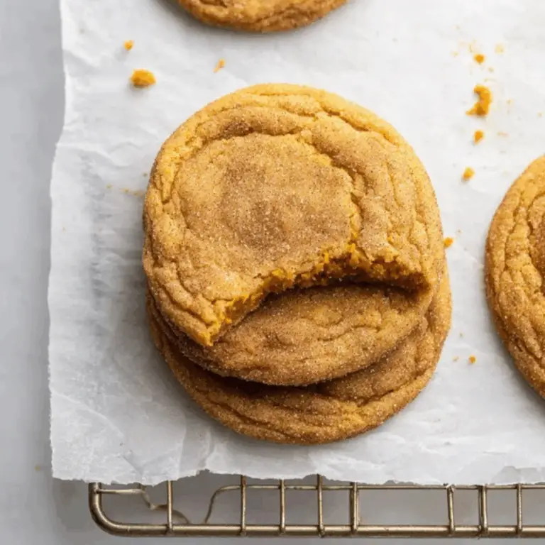 Chewy Pumpkin Snickerdoodles