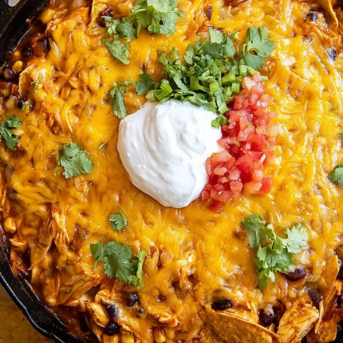Chicken Enchilada Skillet