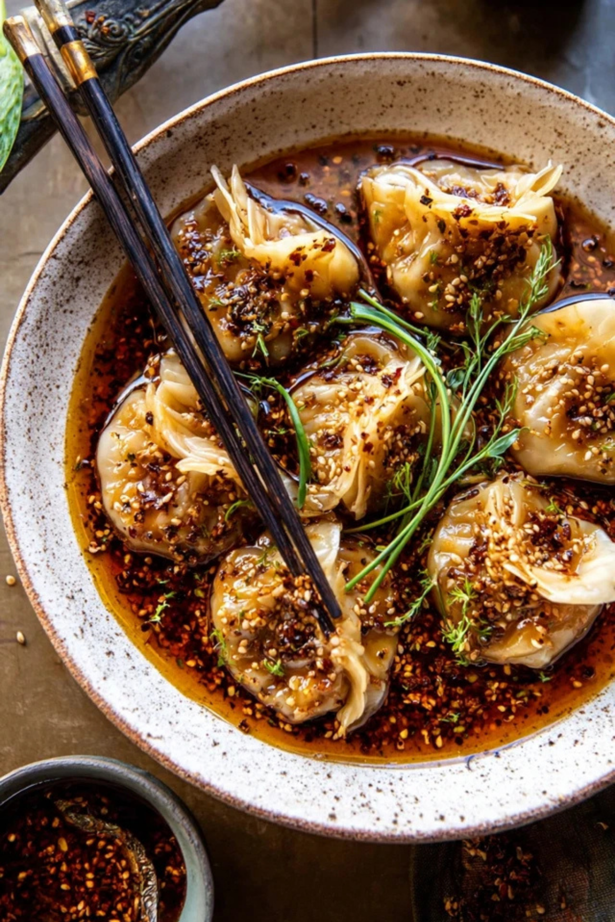 Chili Crisp Butternut Squash Dumplings