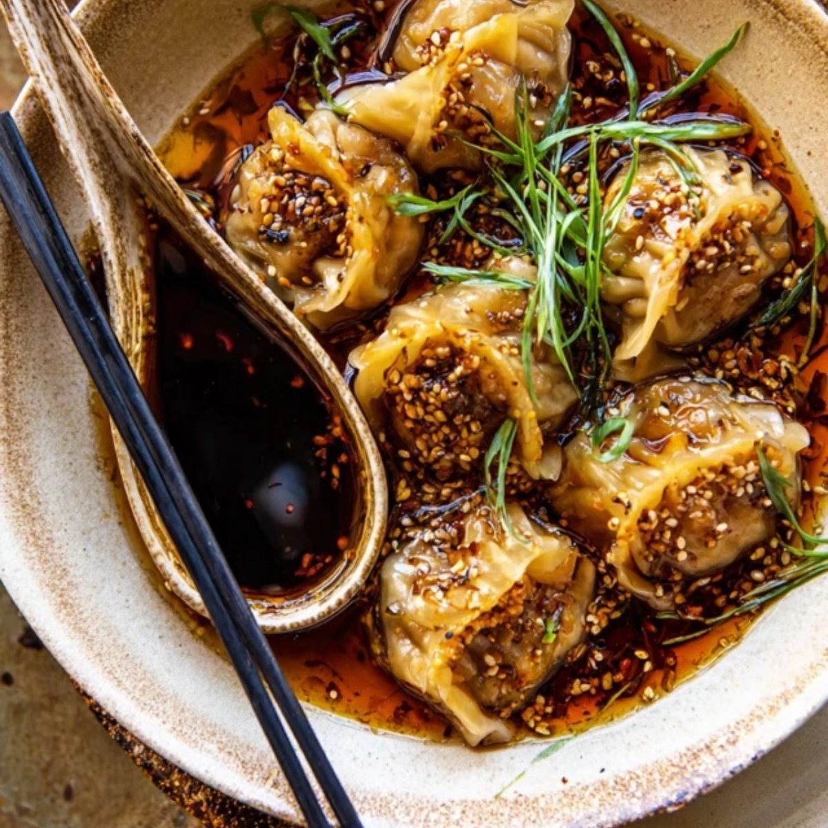 Chili Crisp Butternut Squash Dumplings