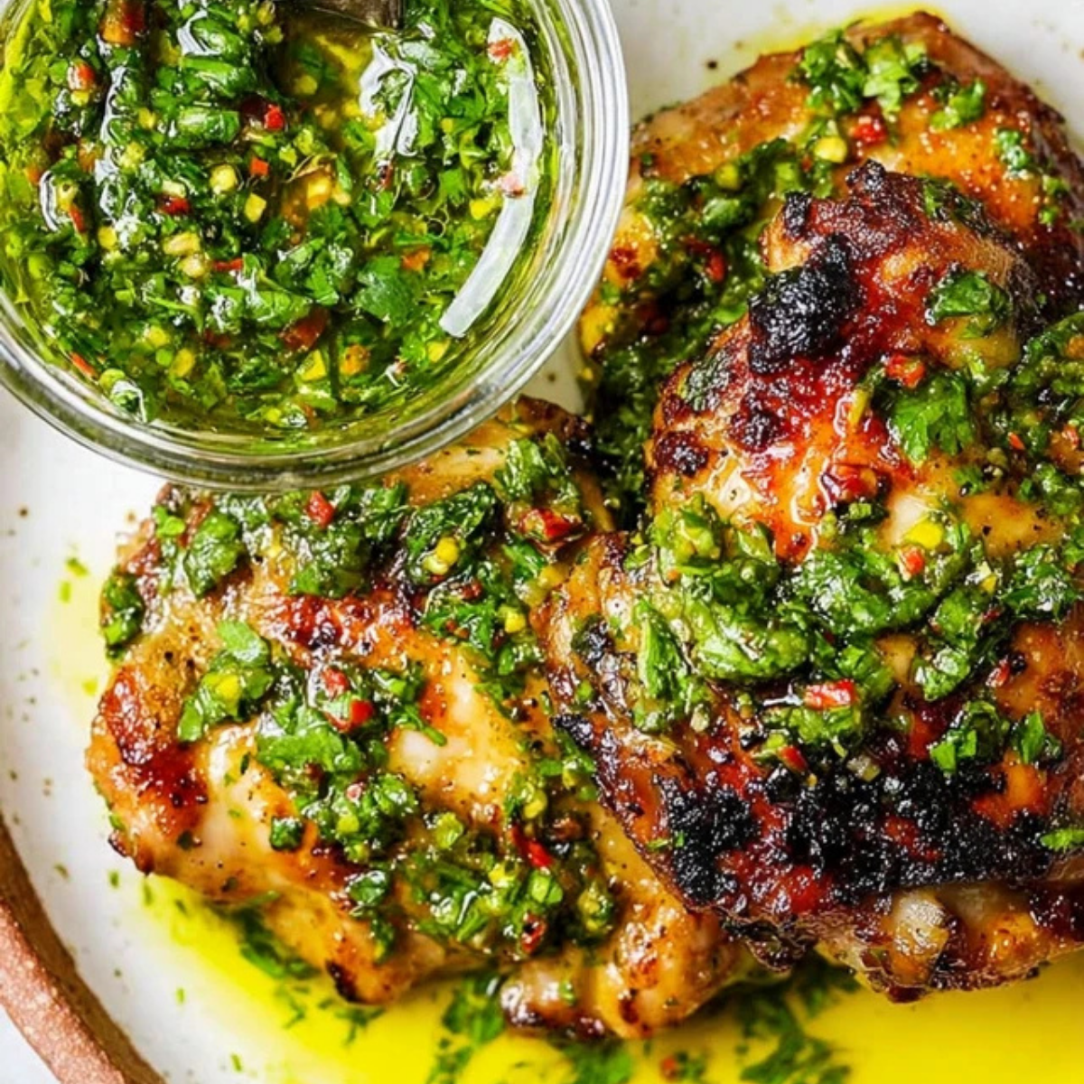 Chimichurri Chicken Thighs