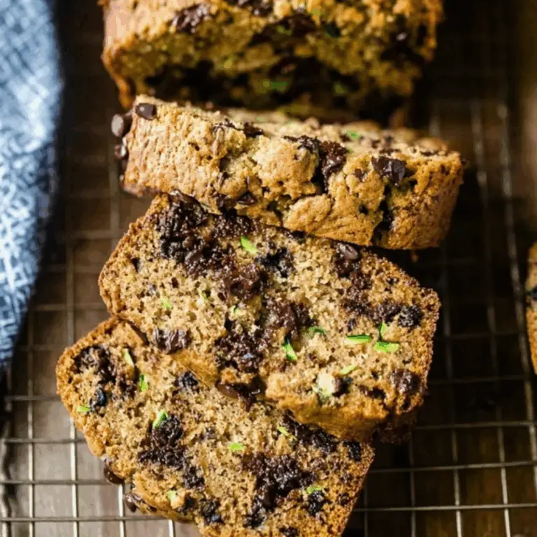 Chocolate Chip Zucchini Bread