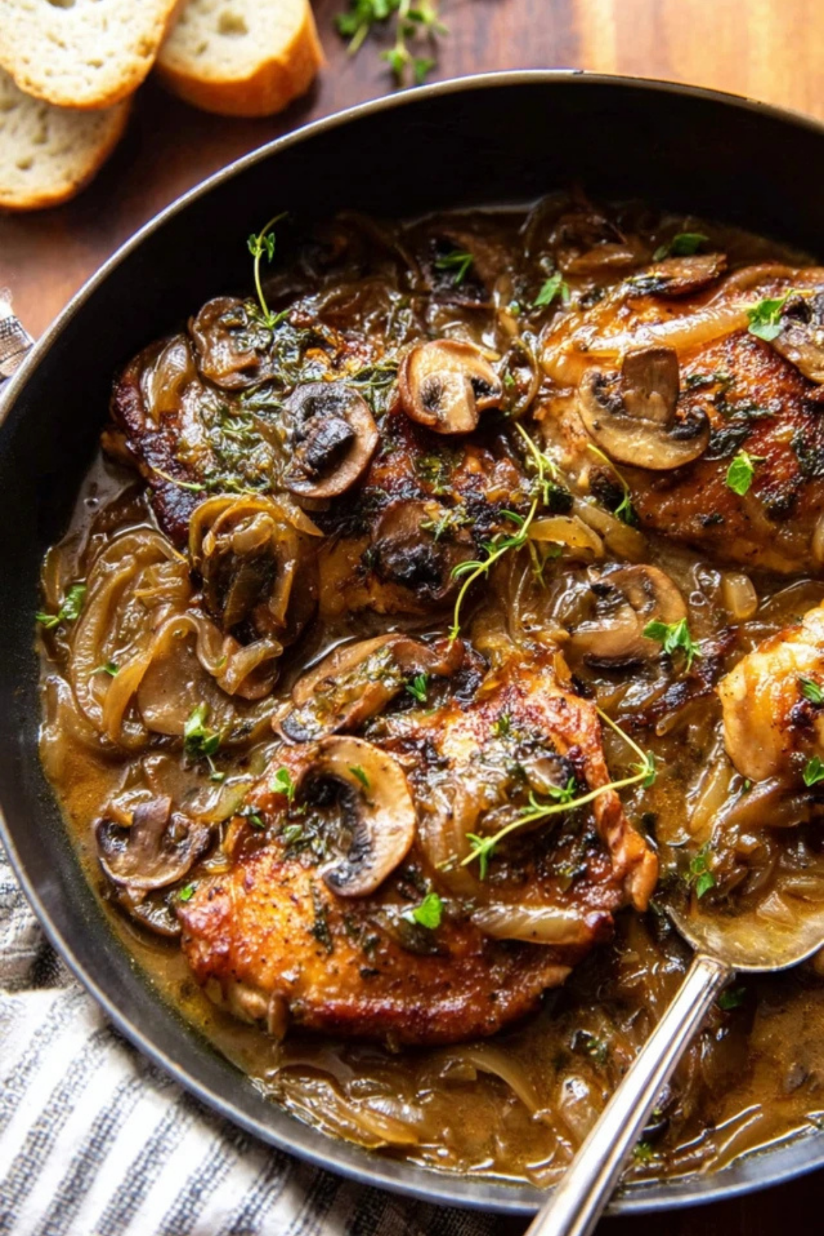 Cider Braised Chicken