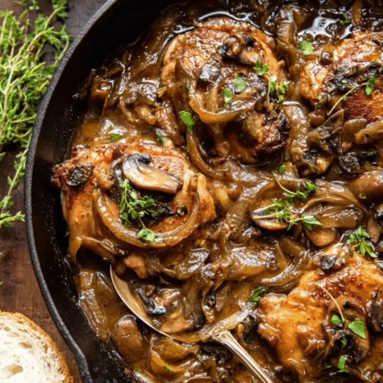Cider Braised Chicken