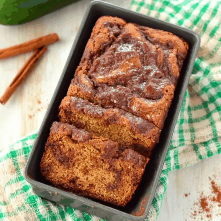 Cinnamon Swirl Zucchini Bread