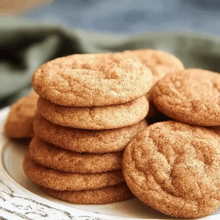 Cookie Butter Snickerdoodles