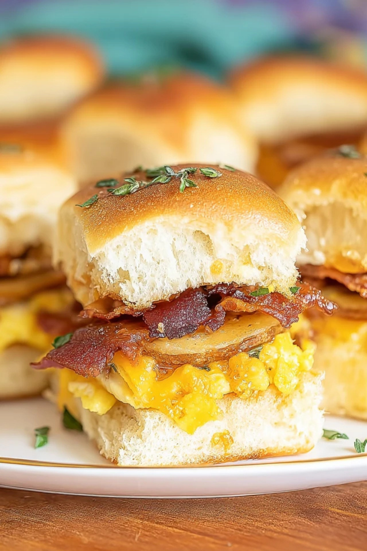 Crack Breakfast Sliders