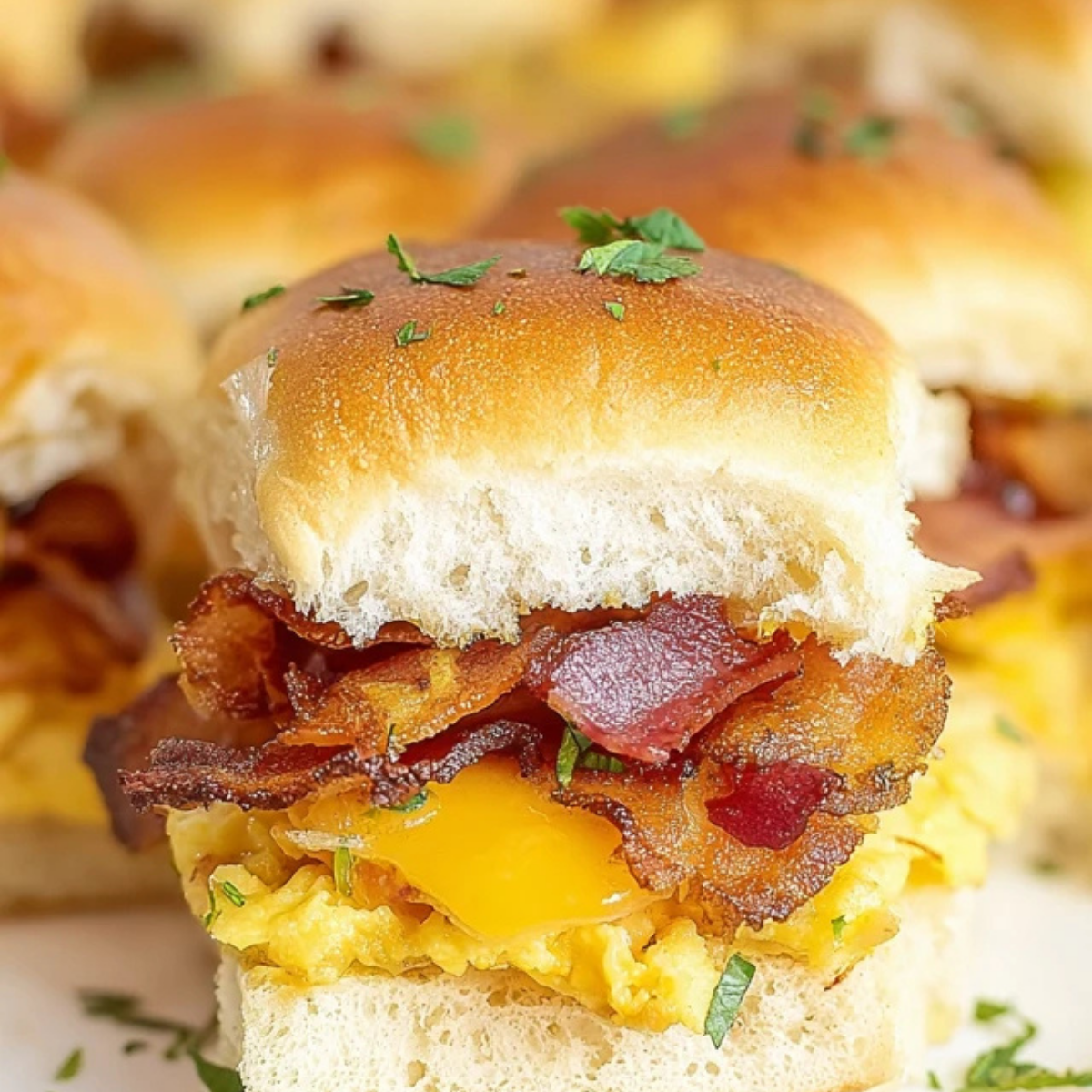 Crack Breakfast Sliders