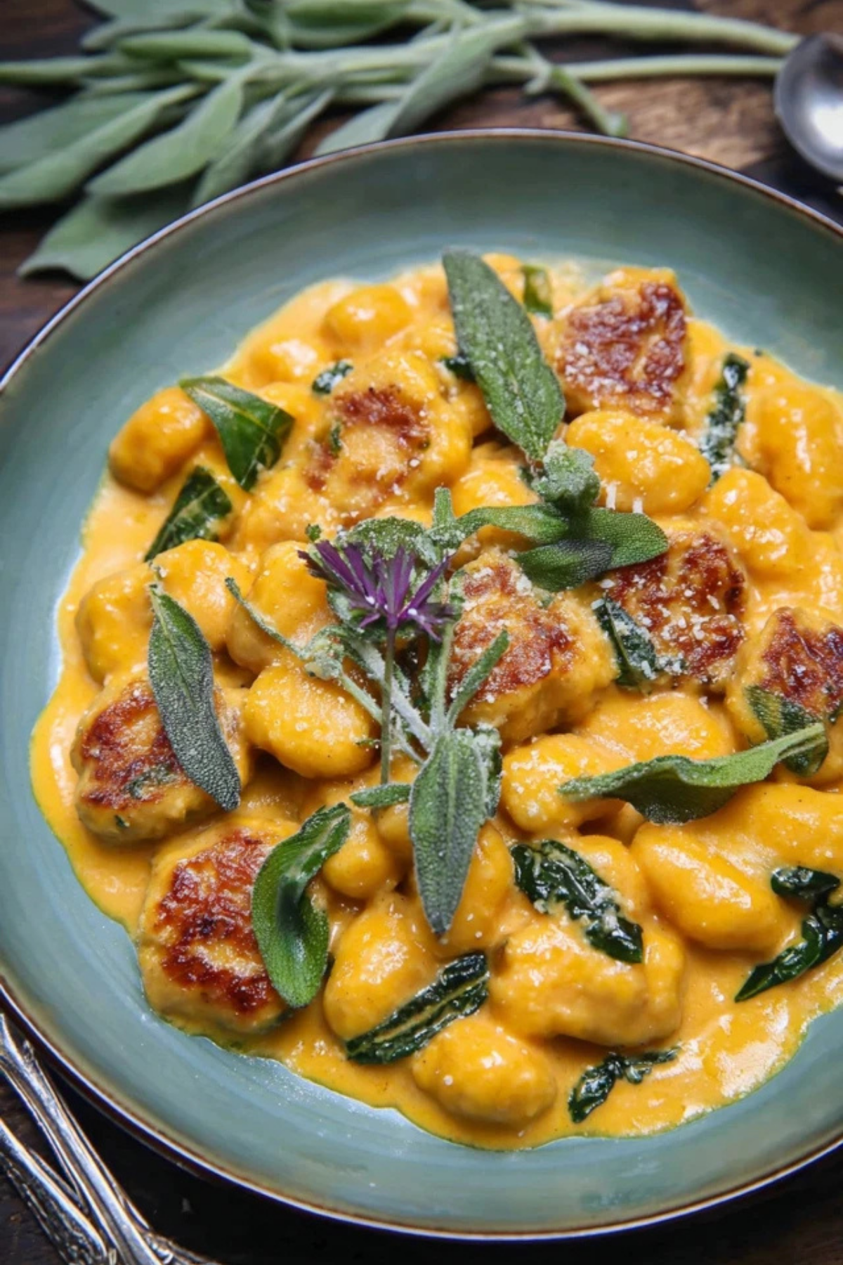 Creamy Pumpkin Gnocchi