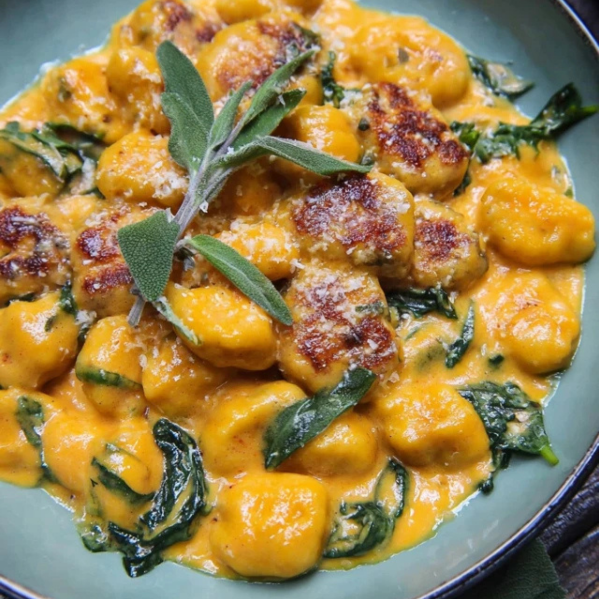 Creamy Pumpkin Gnocchi