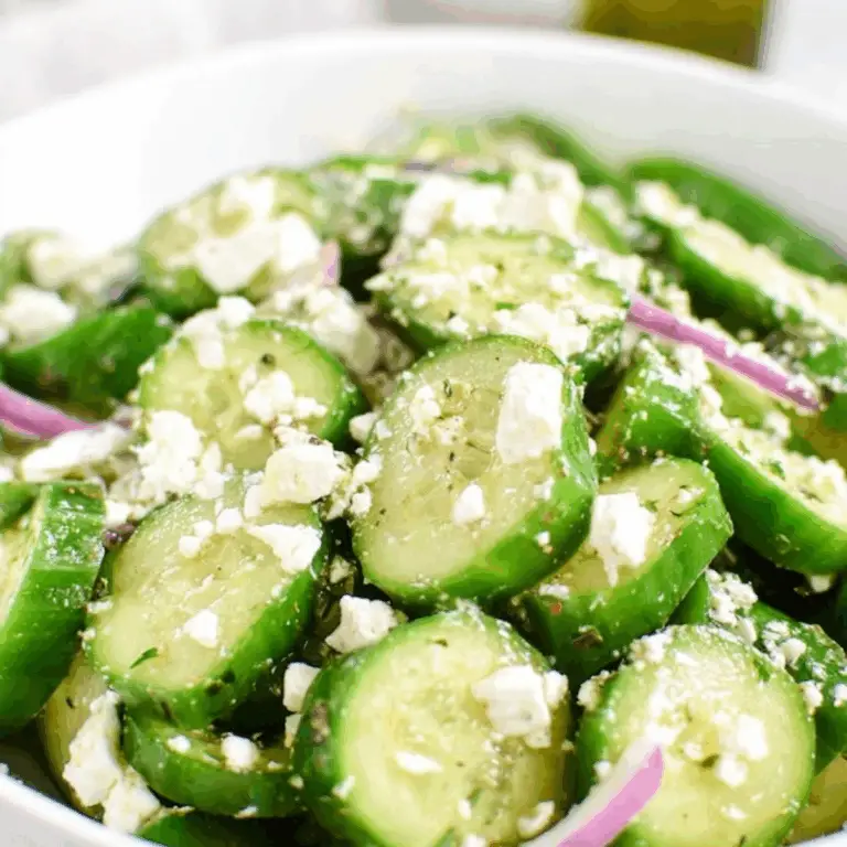 Cucumber Feta Salad
