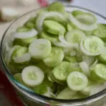 Cucumber and Onions in Vinegar