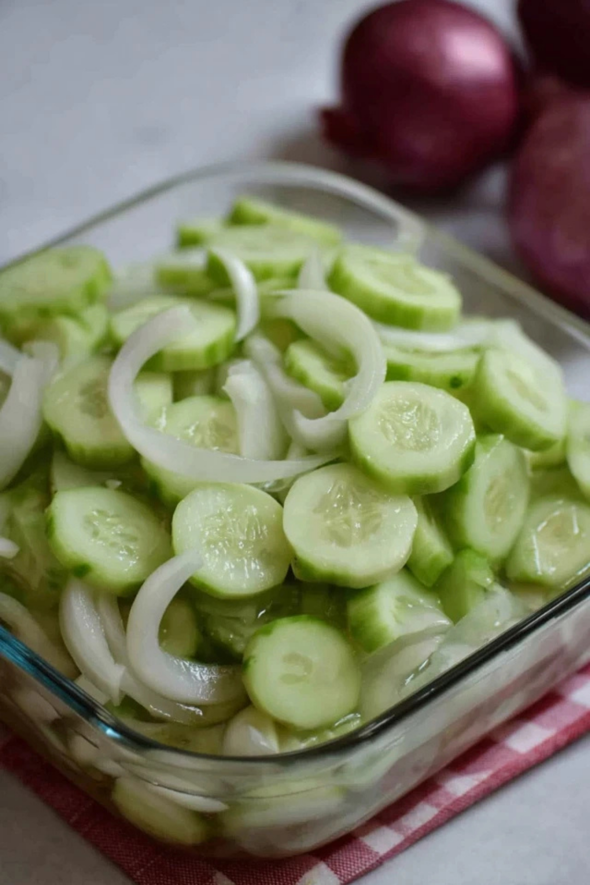Cucumber and Onions in Vinegar: A Refreshing Summer Side Dish - What To ...