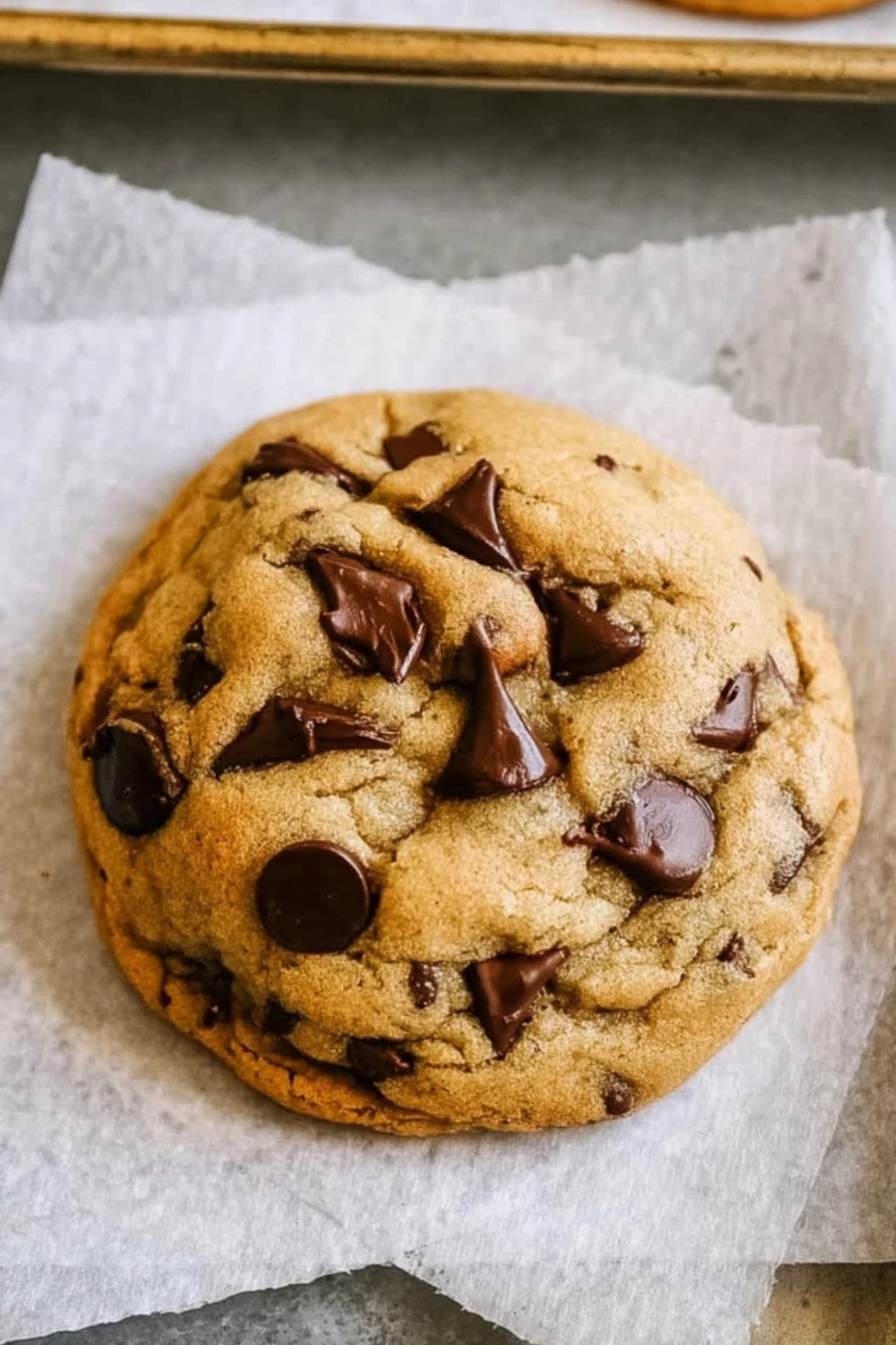 Fall Chocolate Chip Spiced Cookie