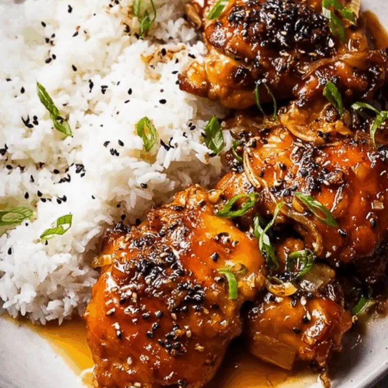 Garlic Brown Sugar Chicken