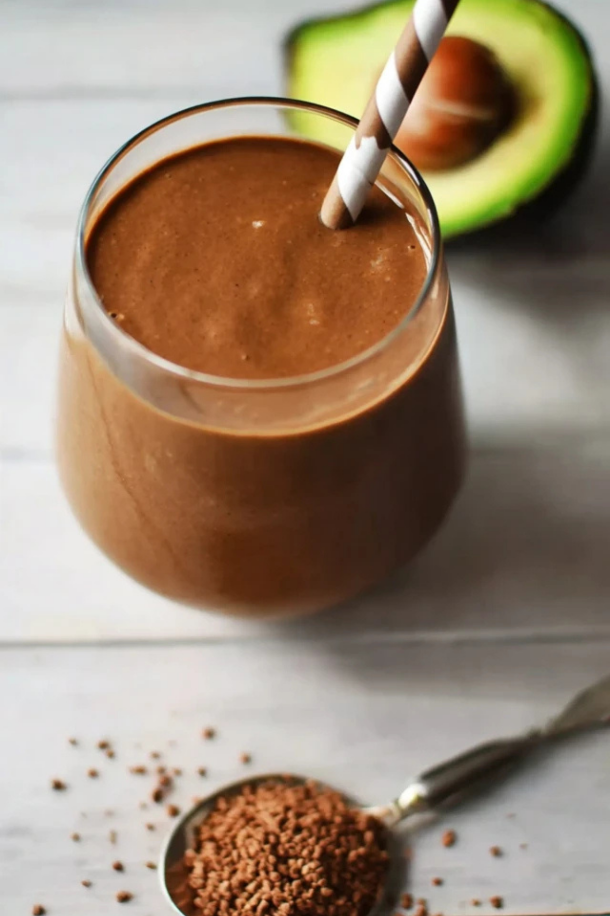 Healthy Chocolate Avocado Smoothie