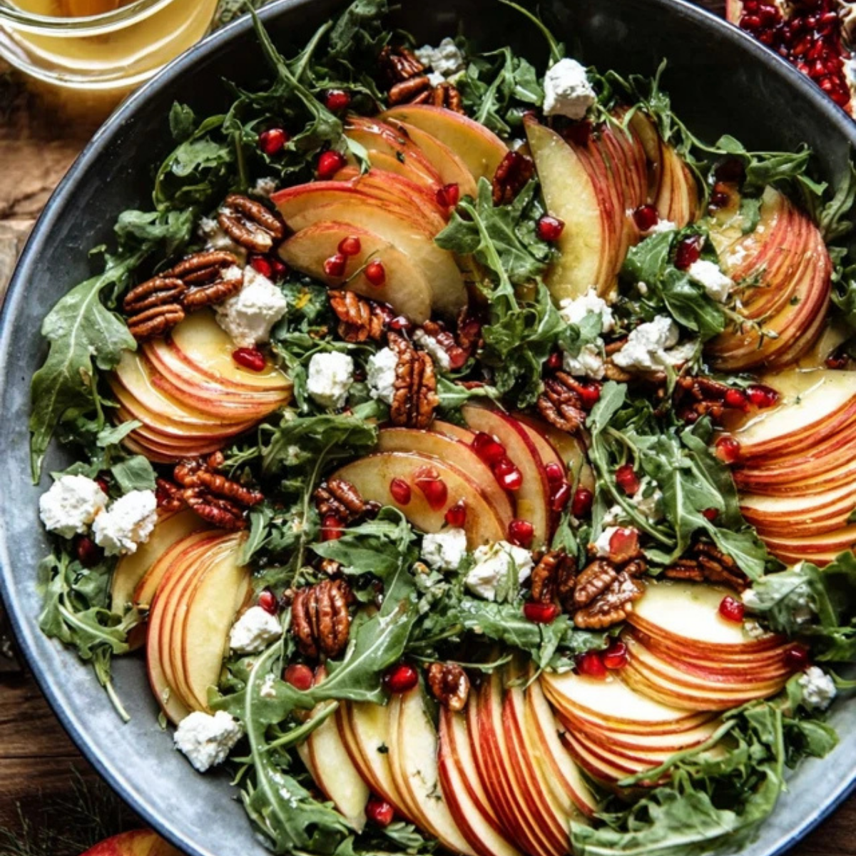 Honeycrisp Apple and Feta Salad
