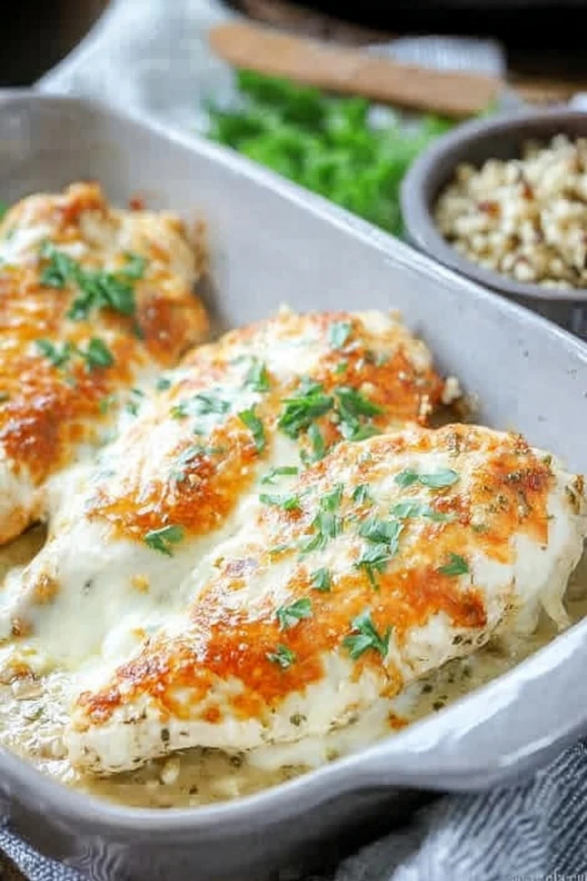 Low Carb Keto Garlic Parmesan Chicken