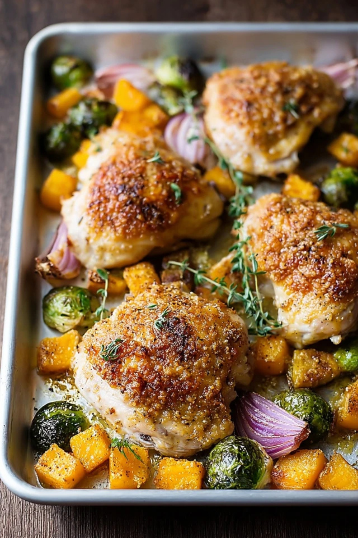Maple Mustard Roasted Chicken