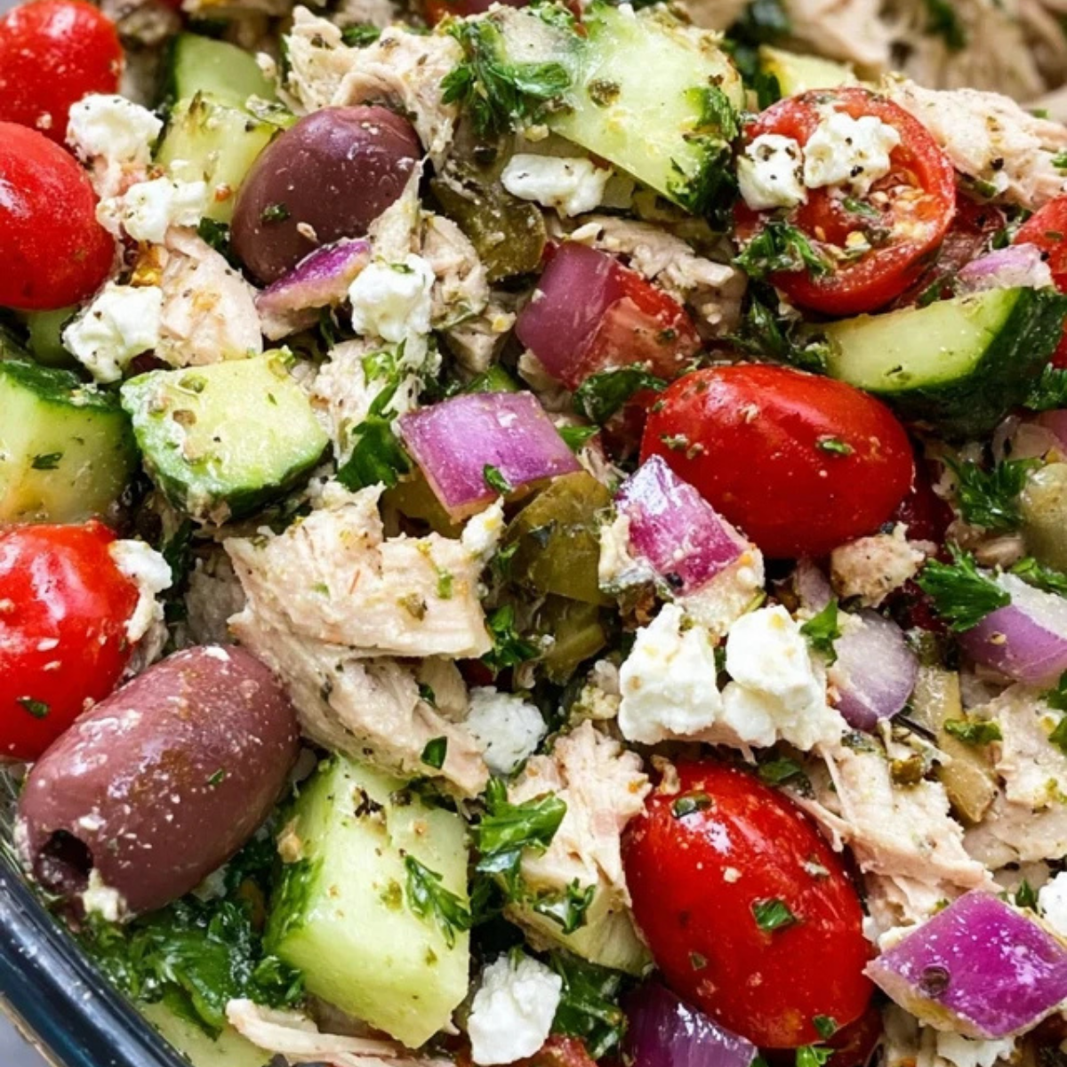 Mediterranean Tuna Salad
