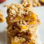 Nectarine Crumble Bars