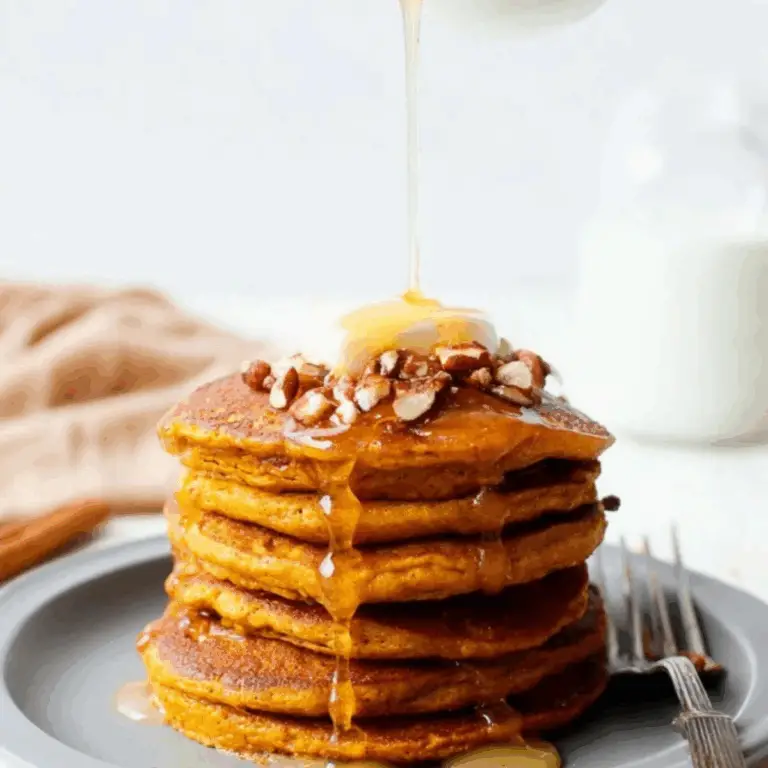Oatmeal Pumpkin Pancakes