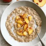 Peaches & Cream Oatmeal