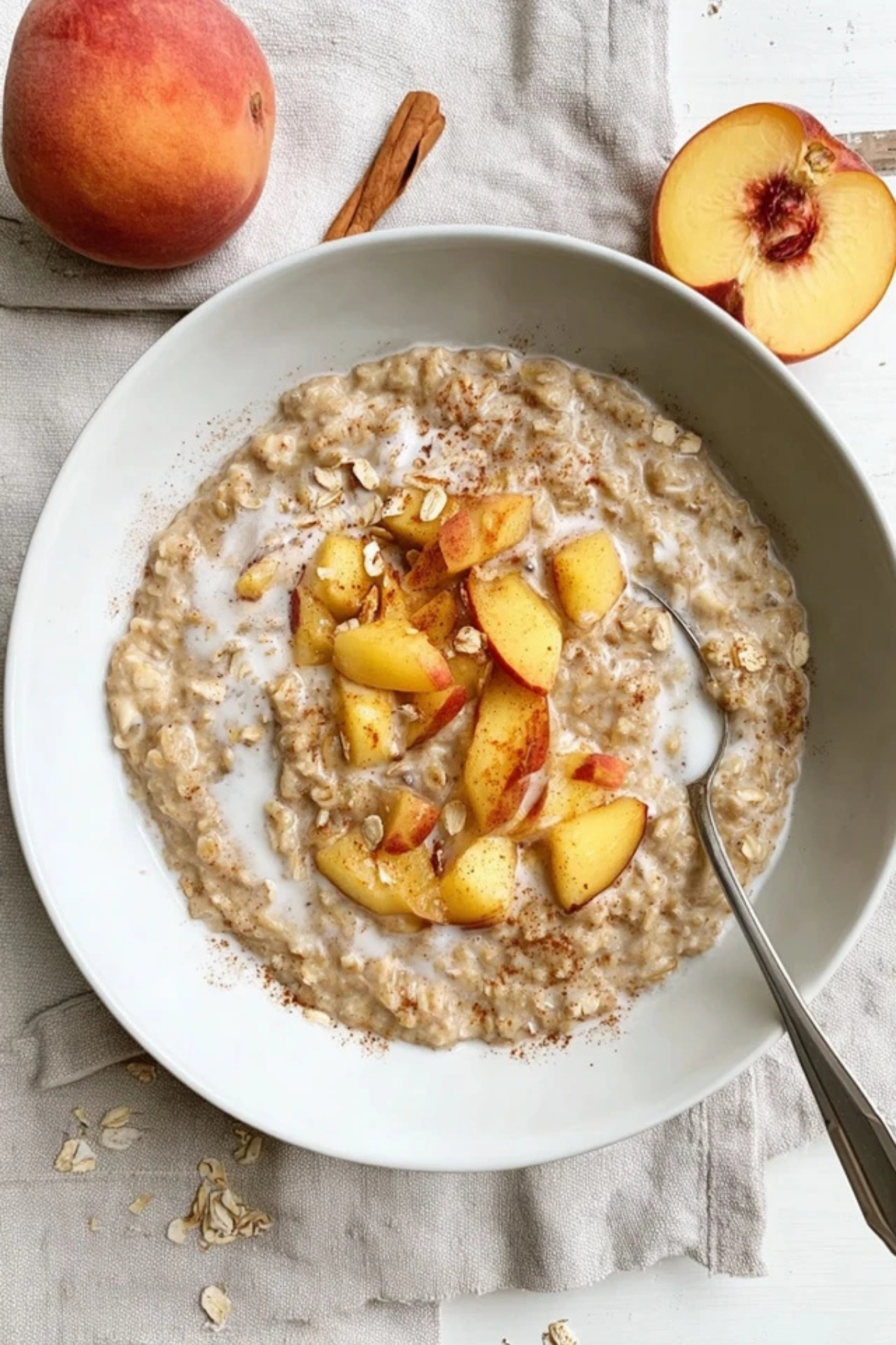 Peaches & Cream Oatmeal