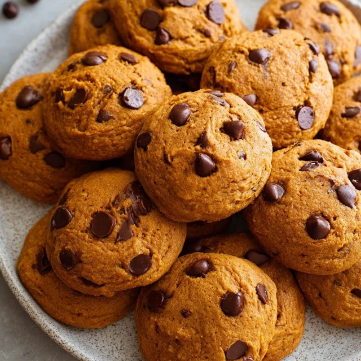 Pumpkin Chocolate Chip Cookies