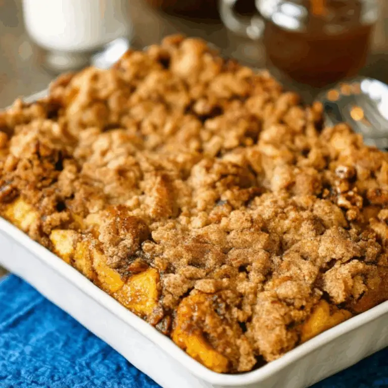 Pumpkin French Toast Casserole