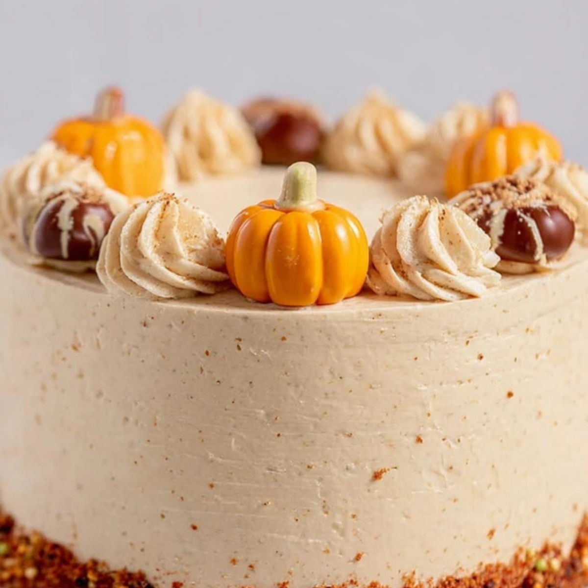 Pumpkin Spice Cake with Brown Butter Frosting What To Cook