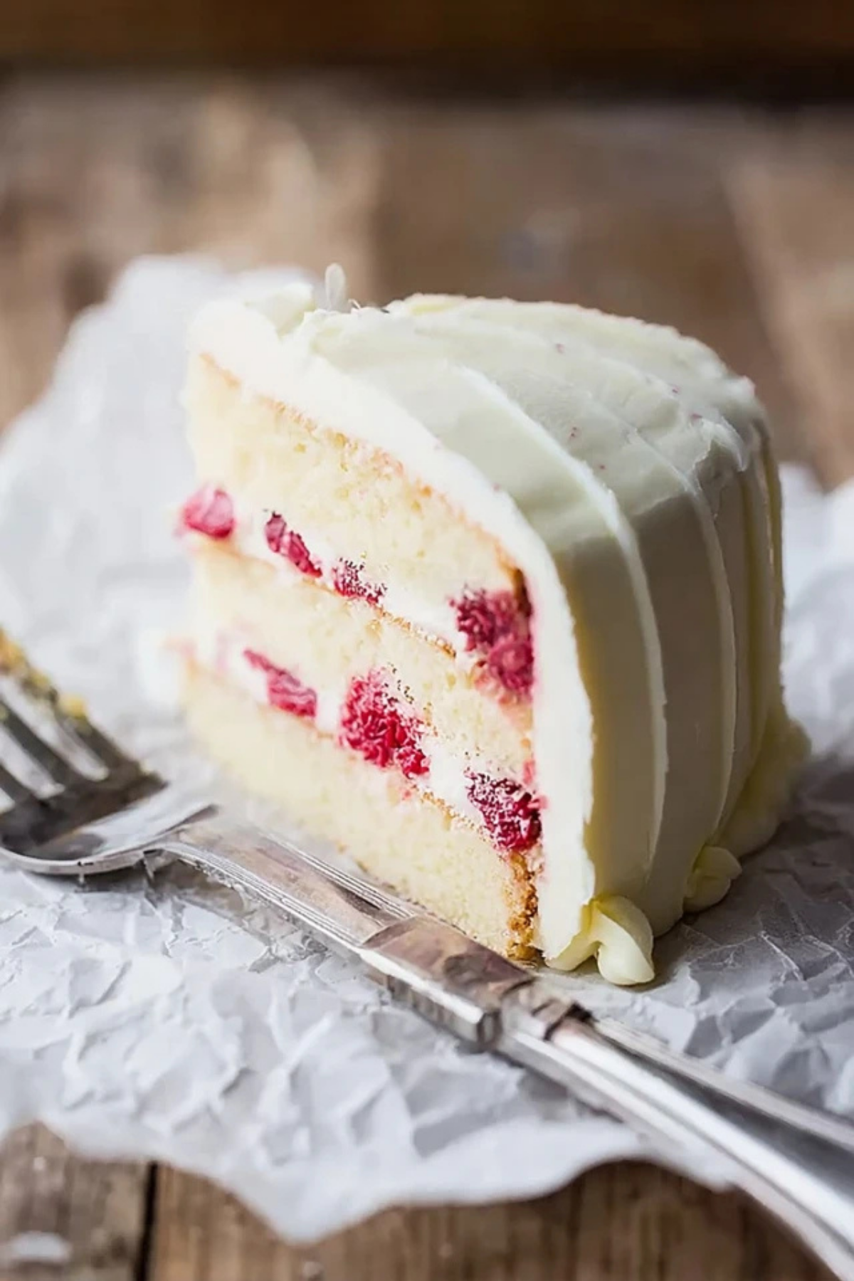 Raspberry Cake with Lemon Buttercream