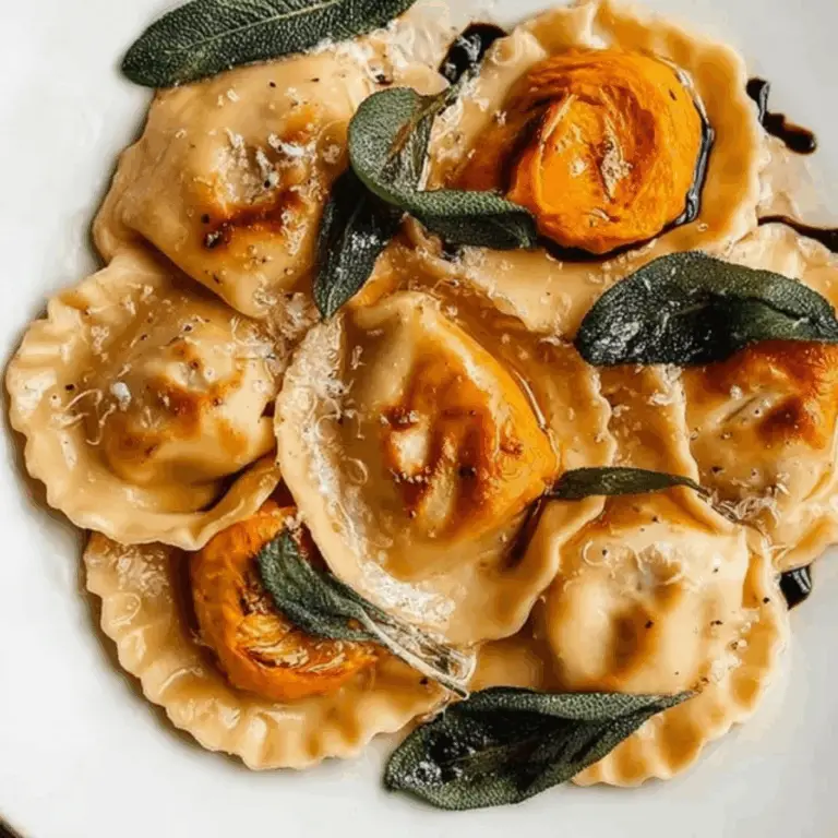 Roast Pumpkin Agnolotti