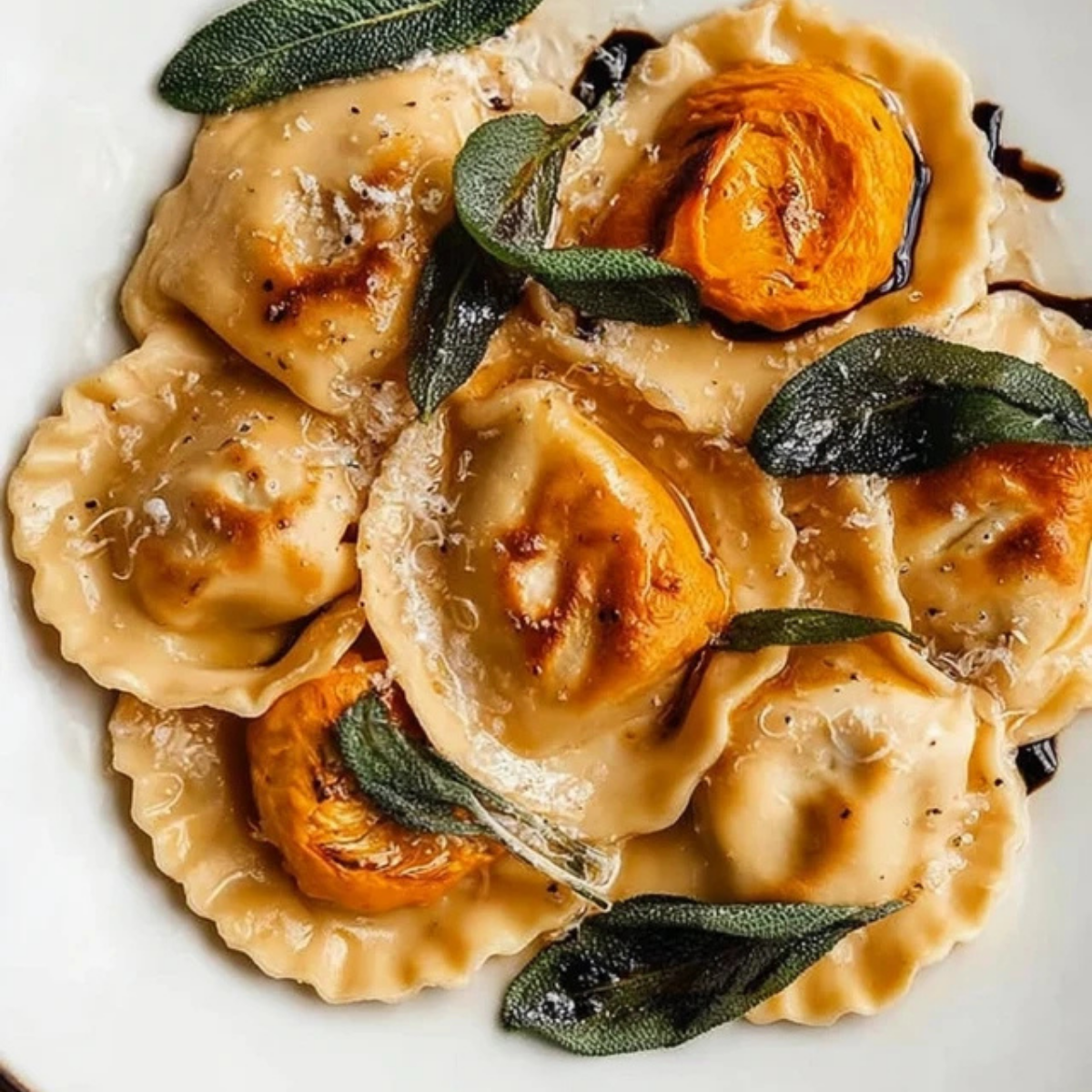 Roast Pumpkin Agnolotti