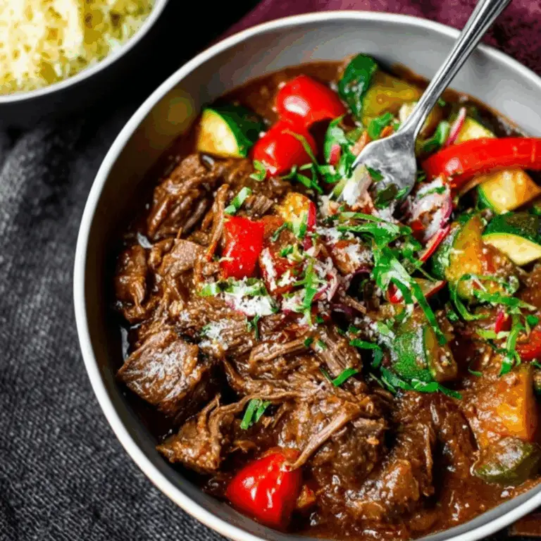 Slow Cooked Summer Beef Casserole