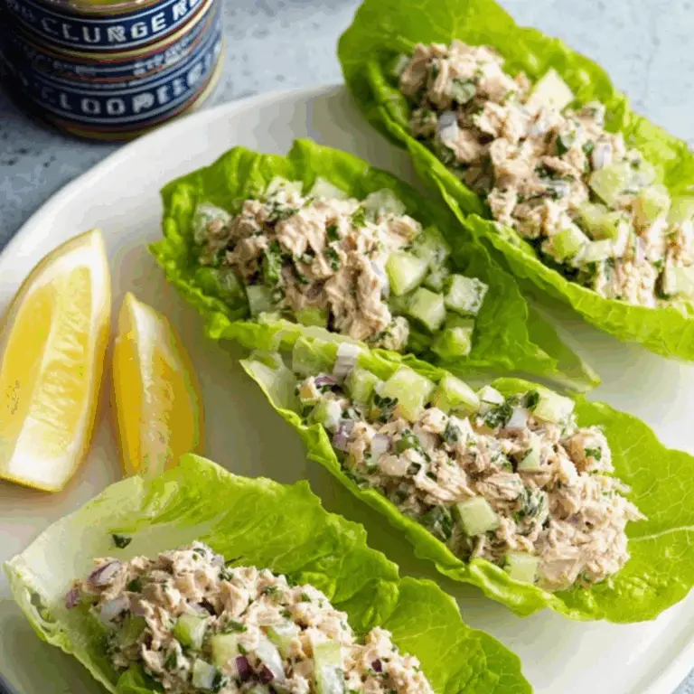 Tuna Salad Boats
