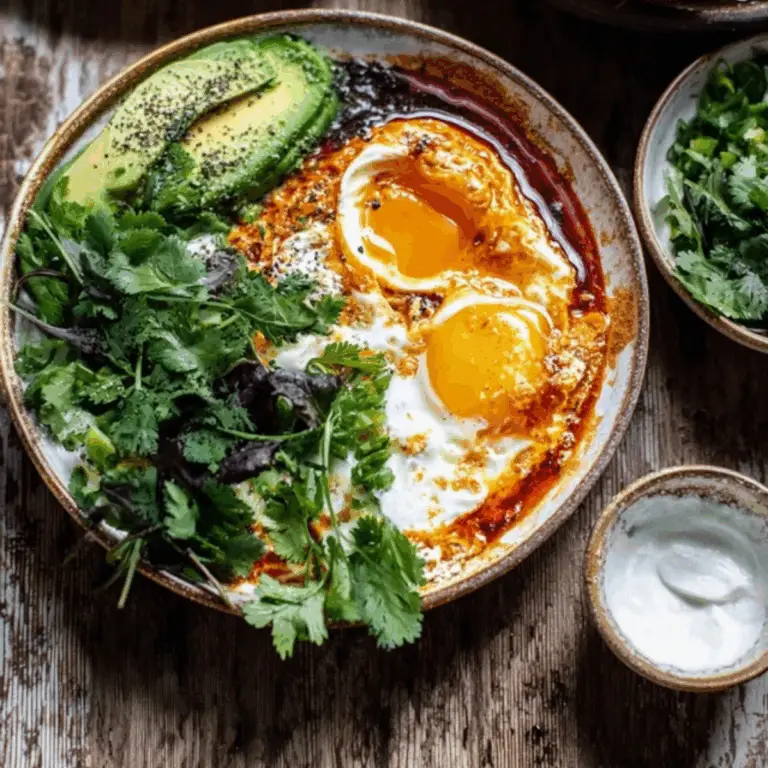 Turkish Eggs with Chile Butter