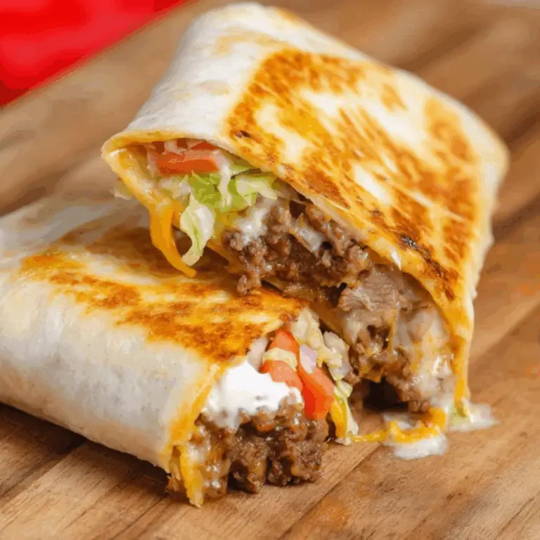 Weight Watchers Cheeseburger Crunch Wrap