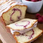 Yogurt Cake with Raspberry Swirl