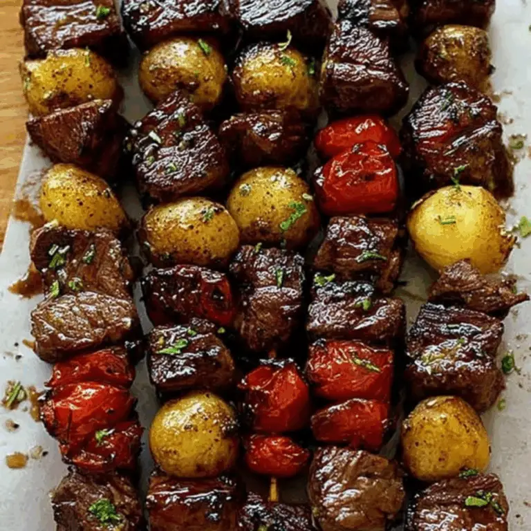 rosemary steak skewers