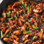 20 Minutes Sweet Savory Mongolian Chicken