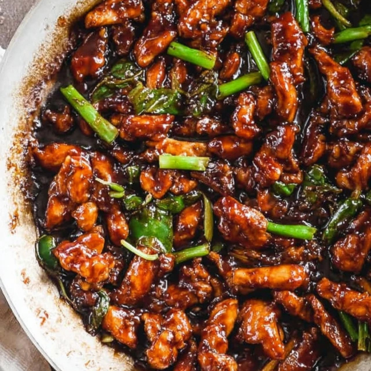 20 Minutes Sweet Savory Mongolian Chicken