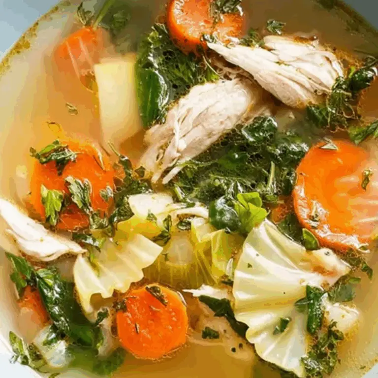 Anti-inflammatory chicken soup