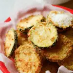 Baked Parmesan Zucchini Chips