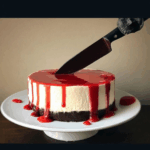 Bloody Good Halloween Cheesecake