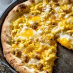 Breakfast Pizza Recipe with Sausage Gravy