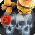 Cheeseburger Skulls