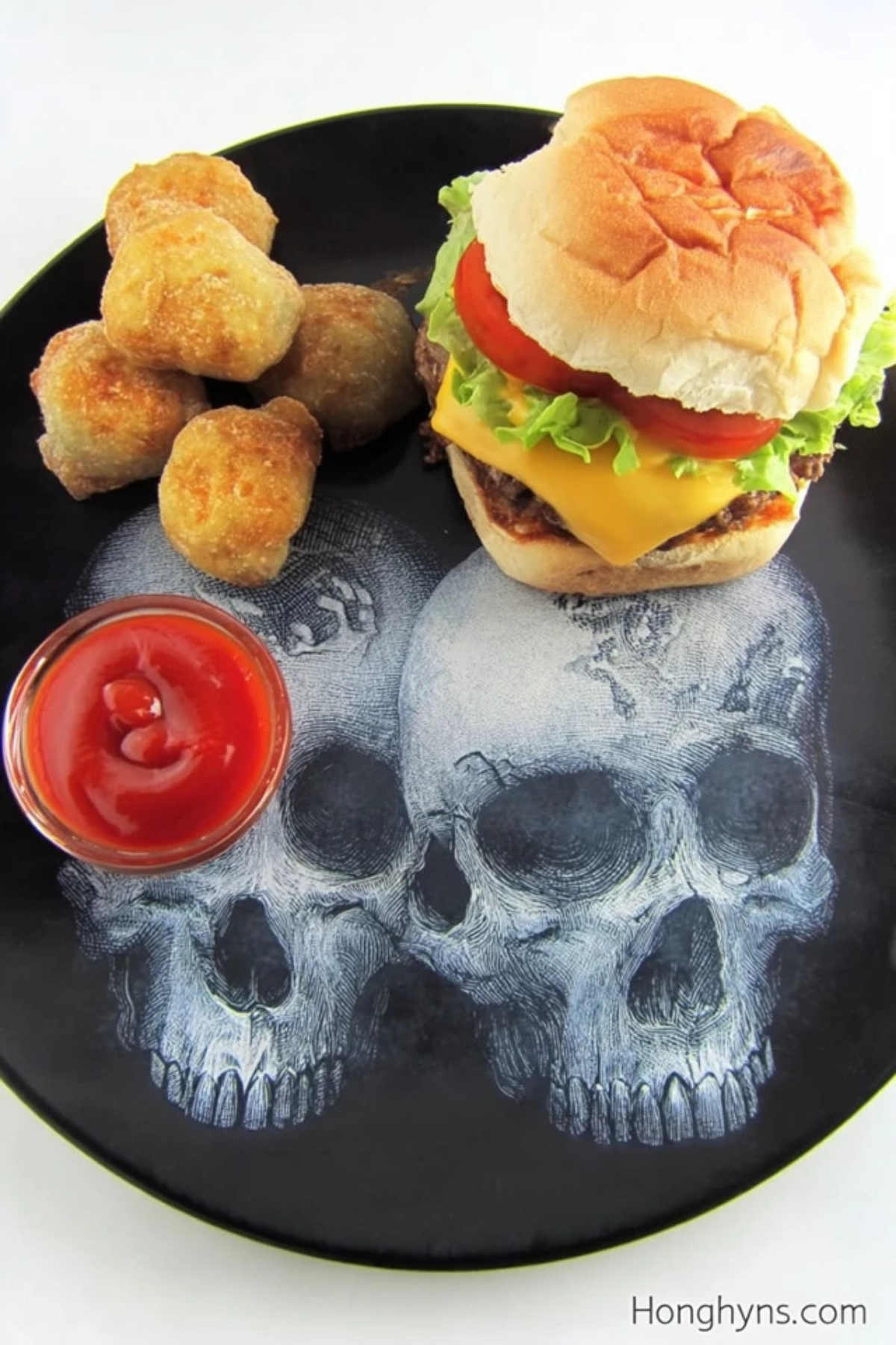 Cheeseburger Skulls