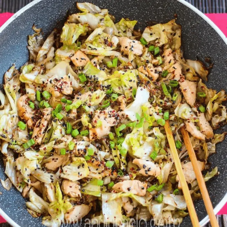 Chicken Cabbage Stir Fry Recipe